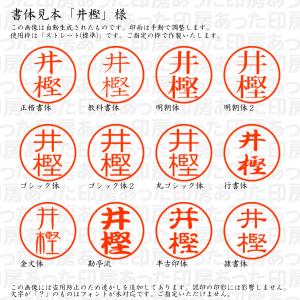 認印 井樫(いがし) 様の詳細画像1