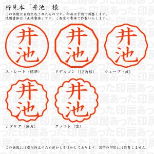 認印 井池(いいけ) 様の詳細画像2