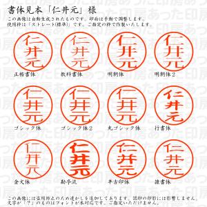認印 仁井元(にいもと) 様の詳細画像1