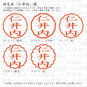 認印 仁井内(にいうち・にいない) 様の詳細画像2