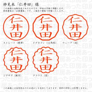 認印 仁井田(にいた・にいだ・にんいだ) 様の詳細画像2
