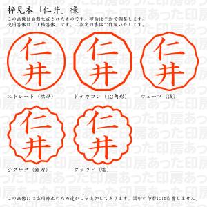 認印 仁井(じんい・じんだ・にい他) 様の詳細画像2