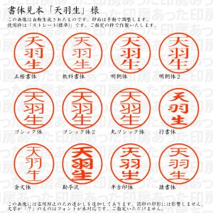 認印 天羽生(あまはぶ・あもう・あもお) 様の詳細画像1