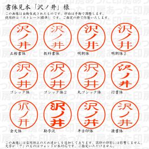 認印 沢ノ井(さわのい) 様の詳細画像1