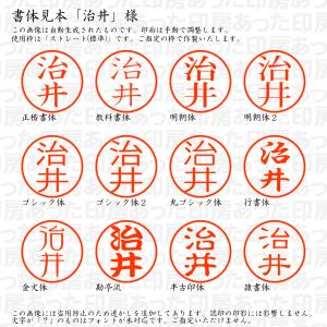 認印 治井(はるい) 様の詳細画像1