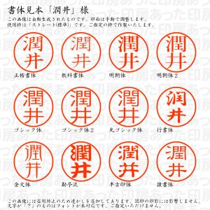 認印 潤井(うるい) 様の詳細画像1