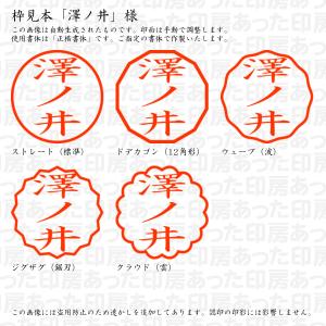 認印 澤ノ井(さわのい) 様の詳細画像2