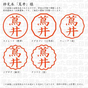認印 蔦井(つたい) 様の詳細画像2