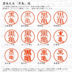 認印 黒亀(くろかめ) 様の詳細画像1