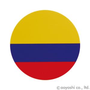 国旗コースター ワールドフラッグコースター コロンビア COLOMBIA｜atta-v