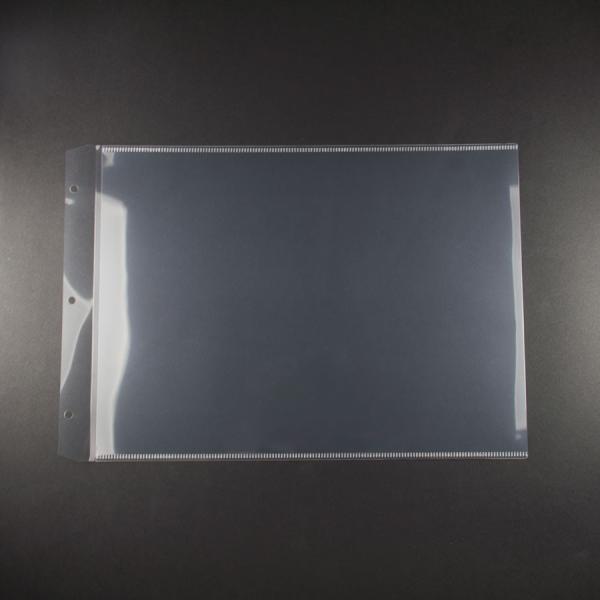 メニュー用中ビニール　※えいむ製メニュー専用 B5横・2ページ・3穴 PPC-B50 ホック&amp;スライ...