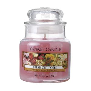 ヤンキーキャンドル　ジャーS 3個セット　フレッシュカットローズ　Yankee Candle Jar S　YK003-05-03　※沖縄・離島送料別途｜atta-v