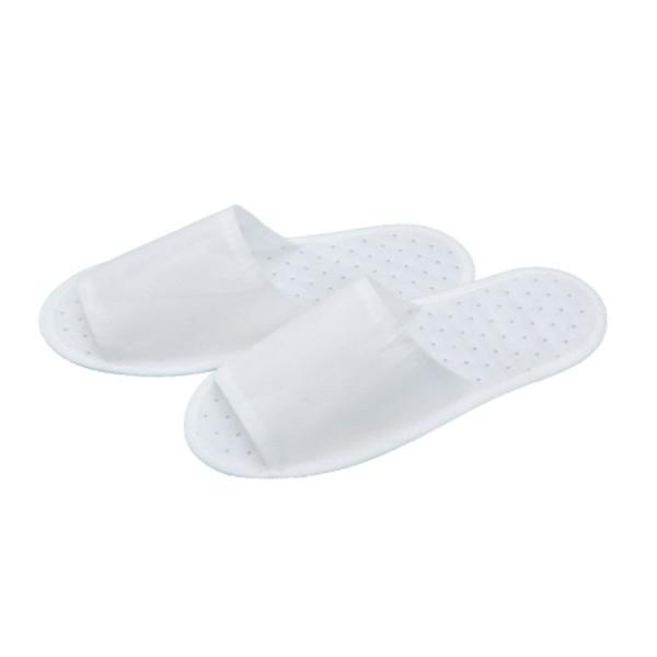 使い捨てスリッパ　270mm 600足　白(袋入)　不織布　SYZR-0021 不織布エンボススリッ...