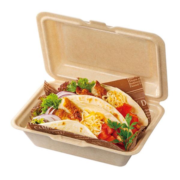 耐熱ランチボックス　仕切りなし ナチュラル 600個　※電子レンジ可　※北海道・沖縄・離島 送料別途...