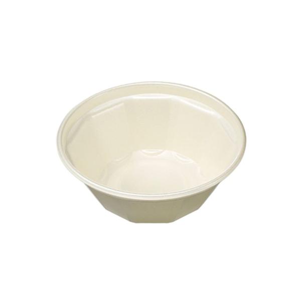 3点式内嵌合どんぶり本体　アイボリー 900cc/600個　中華向け ※電子レンジ可　※北海道・沖縄...