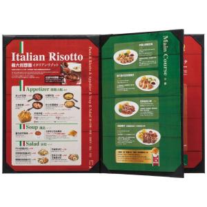 メニューブック クリア A4・8ページ ABW-9 : 飲食店用品 atta