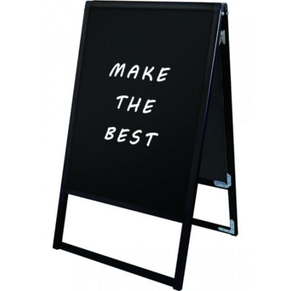 ブラックバリウススタンド看板ブラックボード　B1両面　BVASKBB-B1R　※北海道・沖縄・離島 ...