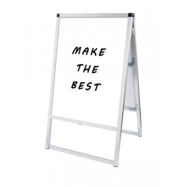 バリウススタンド看板ホワイトボード　B1両面　VASKWB-B1R　※北海道・沖縄・離島 送料別途　...