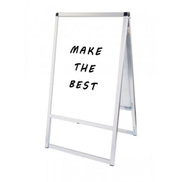バリウススタンド看板ホワイトボード　A1両面　VASKWB-A1R　※北海道・沖縄・離島 送料別途　...