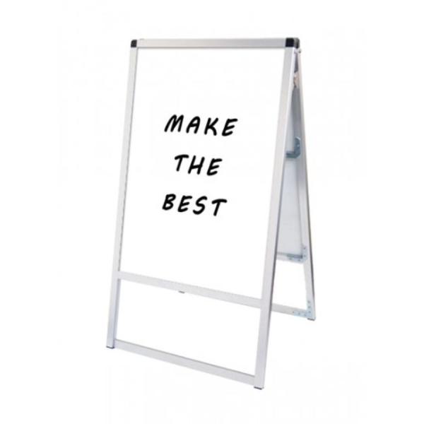 バリウススタンド看板ホワイトボード　A2両面　VASKWB-A2R　※北海道・沖縄・離島 送料別途　...