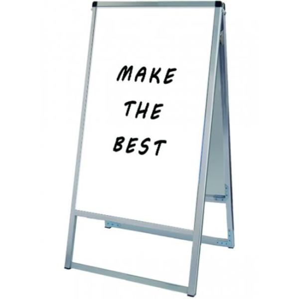 バリウススタンド看板ホワイトボード　450×900両面　VASKWB-450X900R　※北海道・沖...