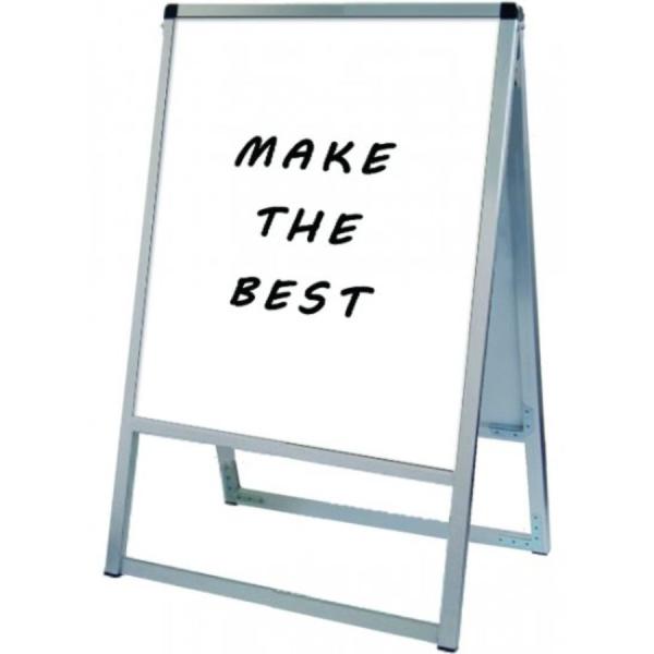 バリウススタンド看板ホワイトボード　450×600両面　VASKWB-450X600R　※北海道・沖...