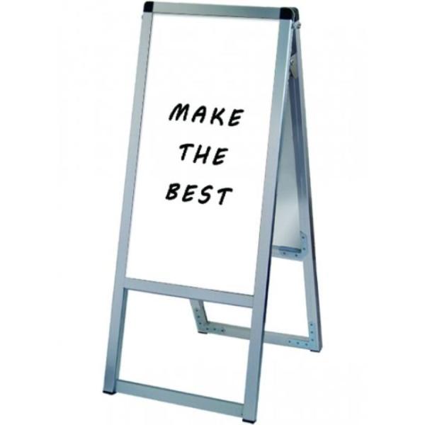 バリウススタンド看板ホワイトボード　300×600両面　VASKWB-300X600R　※北海道・沖...