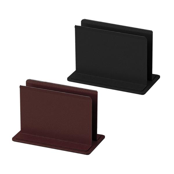 メタルブックスタンド 120xH80x65xミゾ巾18mm メニューブックスタンド BS-21(大)...