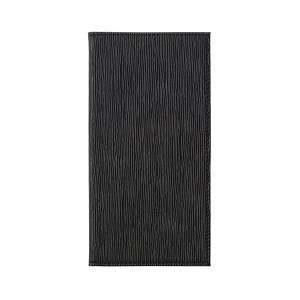 二ツ折伝票ホルダー W115xH220mm ブラック 右マグネット・左ポケット付　ポリ塩化ビニル　EMS-5