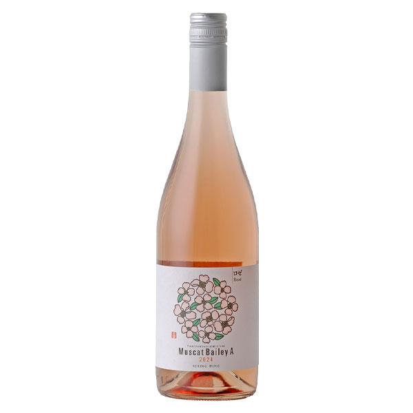 スプリングワイン 「SPRING WINE マスカット・ベーリーＡ2024ロゼ」 750ml ロゼワ...