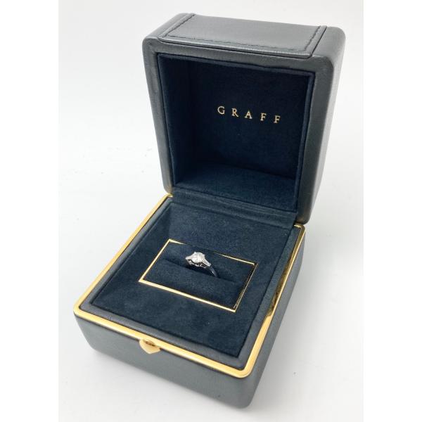 GRAFF　グラフ　ダイヤモンド　プロミス　リング　Pt950　0.50ct　G　VVS2　約3.5...