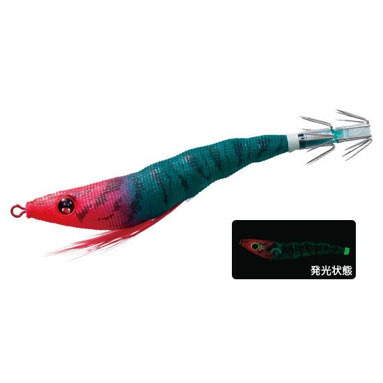 デュエル　イージースリム布巻80　16.LRM 夜光レッドグリーン