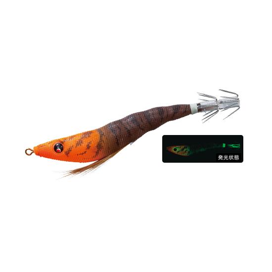 デュエル　イージースリム布巻95　(17)夜光オレンジブラウン