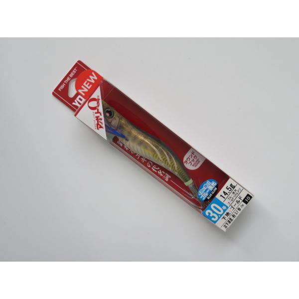 ヨーヅリ(YO-ZURI) アオリーQ 3.0号 10)ブルー夜光ゴールドリアルアジ