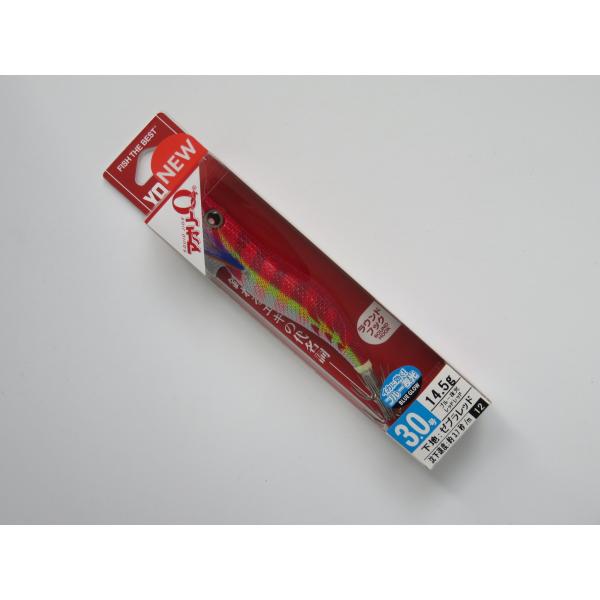 ヨーヅリ(YO-ZURI) アオリーQ 3.0号 12)ブルー夜光レッドレッド