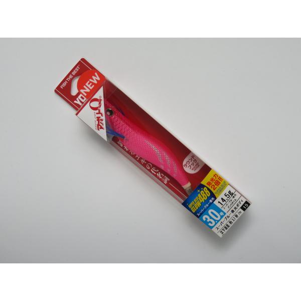 ヨーヅリ(YO-ZURI) アオリーQ 3.0号 15)スーパーブルー夜光ピンクボイル