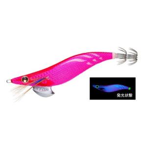 ヨーヅリ アオリーQ 3.5号 15)スーパーブルー夜光ピンクボイル