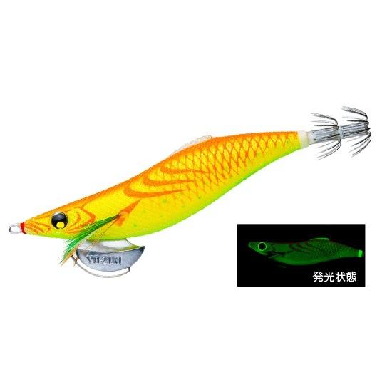 ヨーヅリ アオリーQ ＬＣスロー3.0号 02)夜光チャート