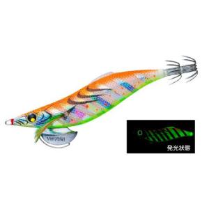 ヨーヅリ アオリーQ LCスロー3.5号 03)夜光マーブルオレンジ