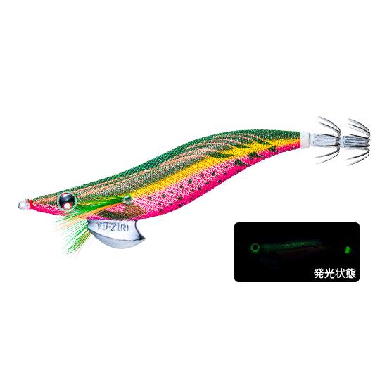 ヨーヅリ(YO-ZURI) アオリーQ 3.0号 31.LFM 深場グリーン