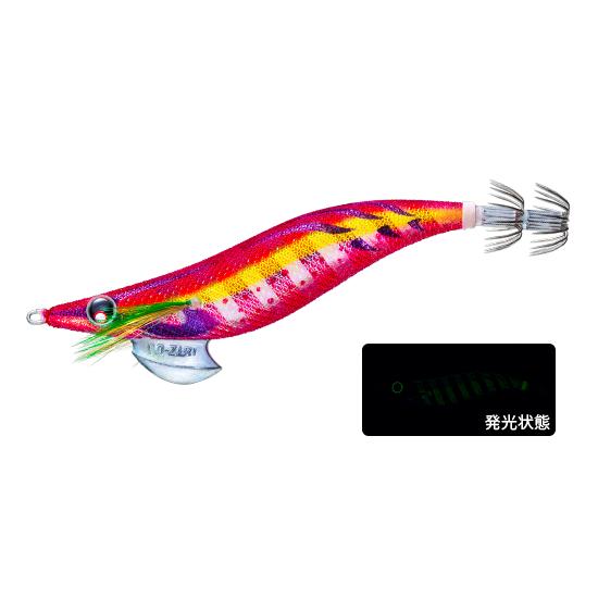 ヨーヅリ(YO-ZURI) アオリーQ 3.0号 39.LYYR 闇夜ローズ