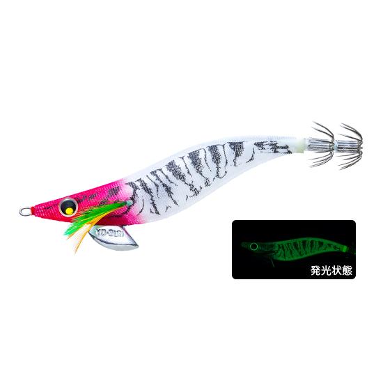 ヨーヅリ(YO-ZURI) アオリーQ スロー 3.5号 1.LRH 夜光レッドヘッド