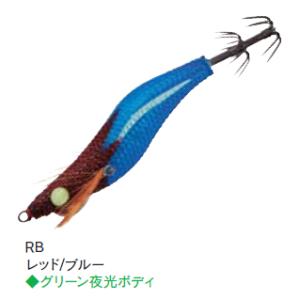 ナカジマ シャープドロッパー 2.5号 RB レッド/ブルー