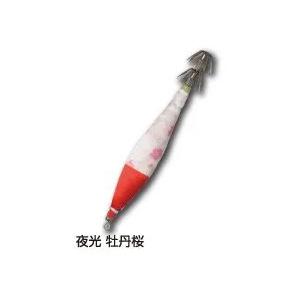 釣研 イカスキッテ 4号 夜光 牡丹桜