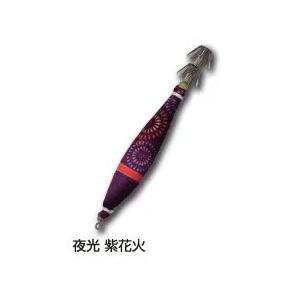 釣研 イカスキッテ 4号 夜光 紫花火