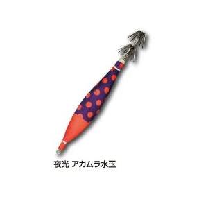 釣研 イカスキッテ 4号 夜光 アカムラ水玉