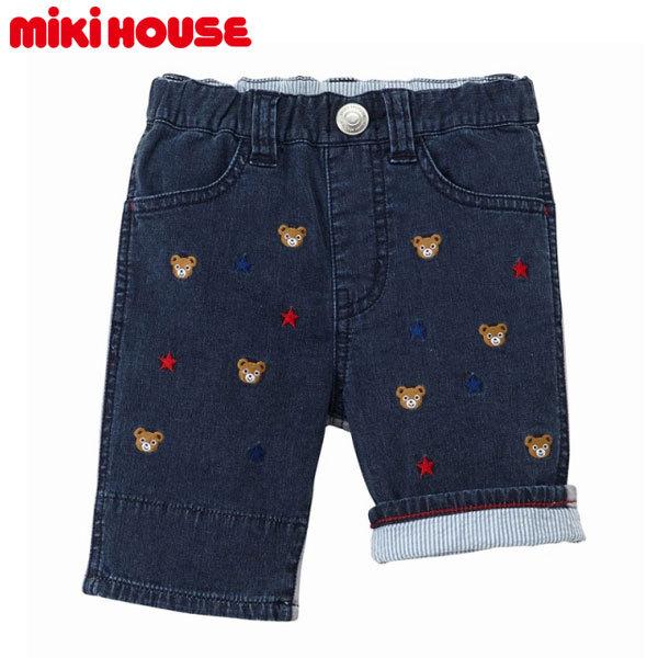 ミキハウス正規販売店/ミキハウス　mikihouse　プチプッチー７分丈パンツ(80cm・90cm・...