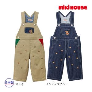 日本産 7 Off ミキハウス正規販売店 ミキハウス Mikihouse プッチー 薄手のデニムオーバーオール S L 70cm 100cm Www Gecoimmobili It