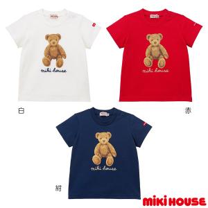 ミキハウス mikihouse ミキハウスベア半袖Ｔシャツ (70cm80cm90cm100cm110cm）の商品画像