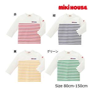 ミキハウスカットソー MIKI HOUSE（ミキハウス） ○30％OFFセール○ミキハウスmikihouse ロゴ